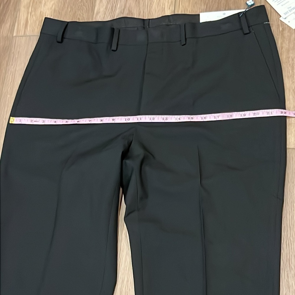 NWT Ryan Seacrest Distinction ‘The Suit Separate’ Pant Black 38Wx32L Career - Picture 15 of 15